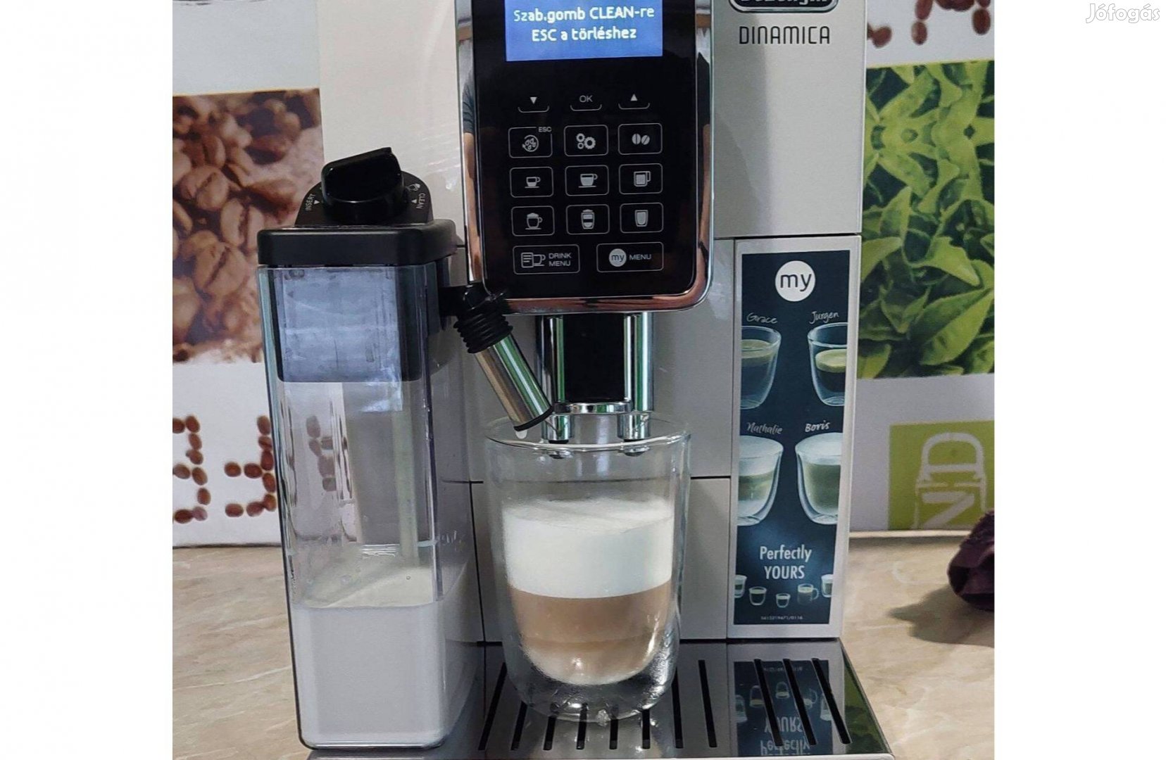 Delonghi Dinamica Cappuccinos automata kávéfőző