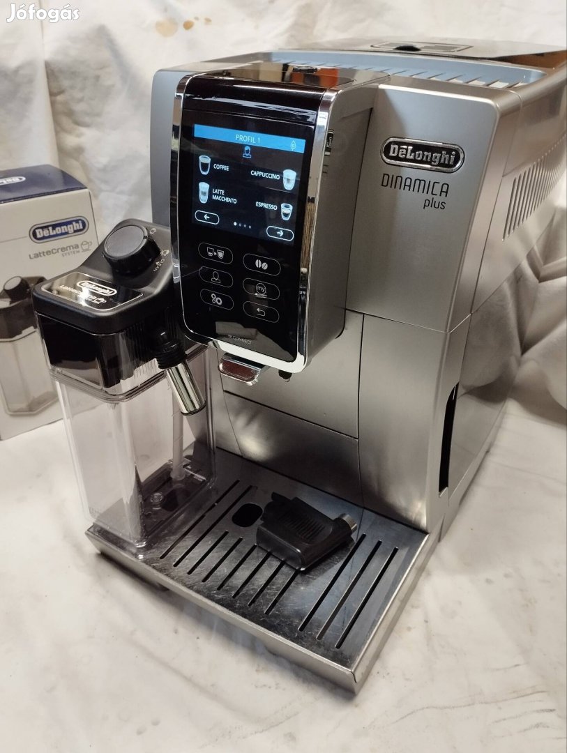 Delonghi Dinamica Plus Ecam 370 95 full automata kávéfőző