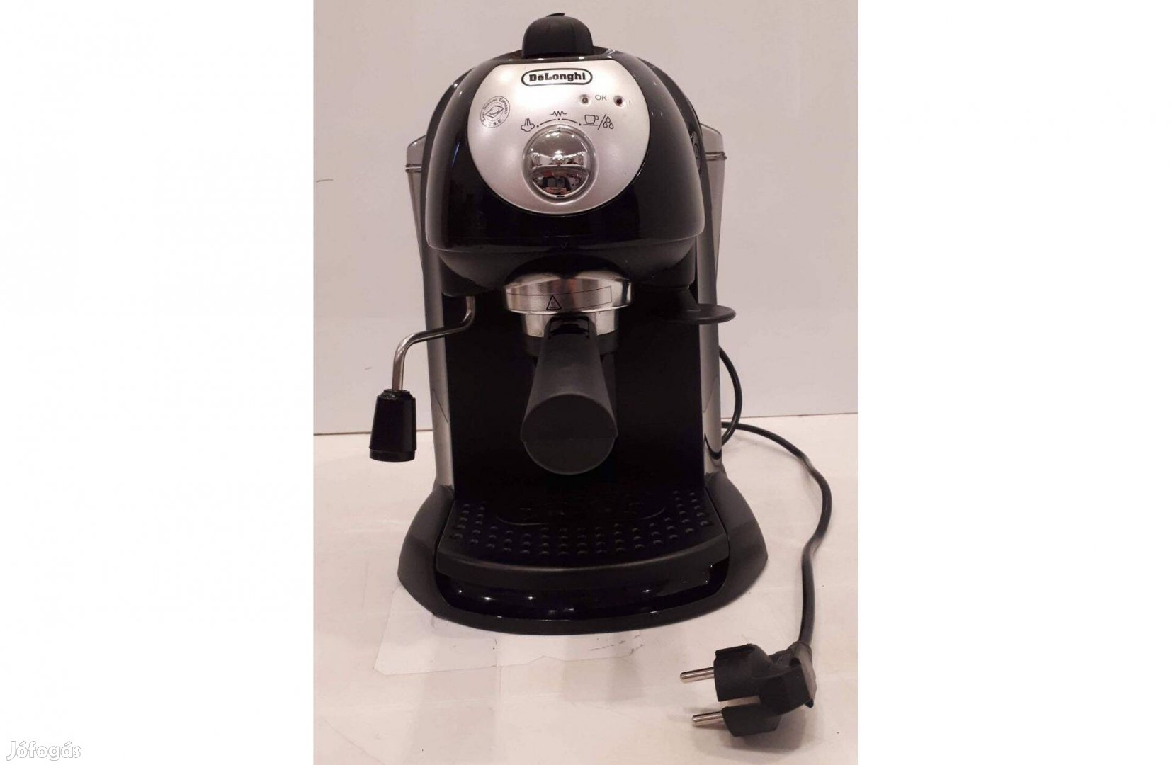 Delonghi EC201CD Espresso kávéfőző, tejhabosítóval, használt