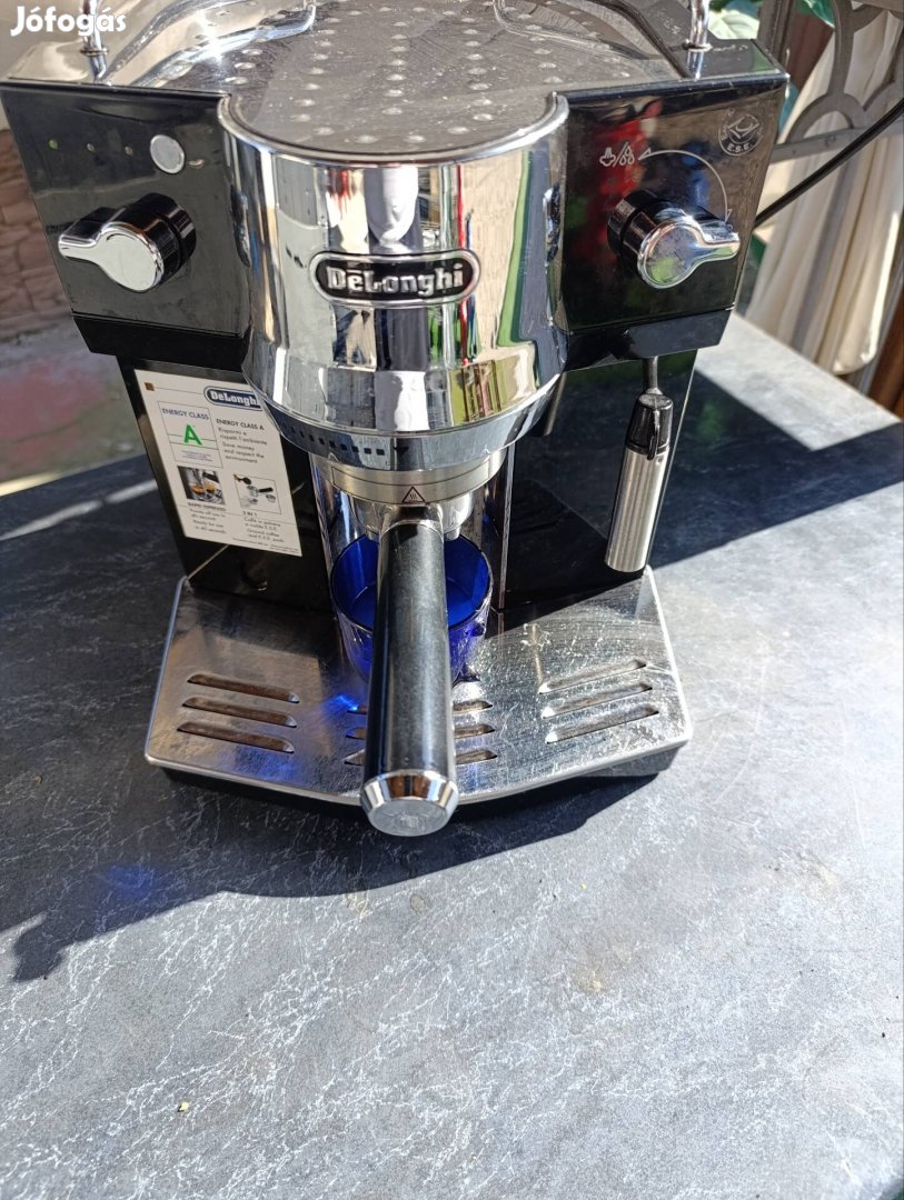 Delonghi EC820b karos kávégép hianyos
