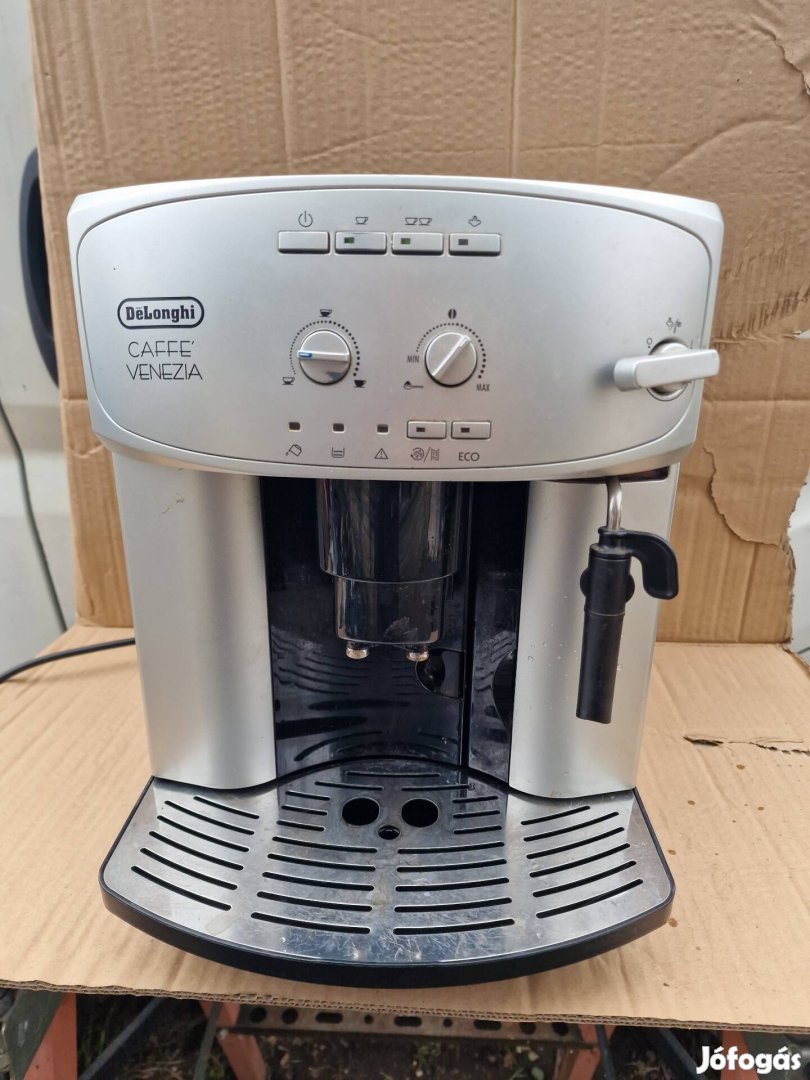 Delonghi ECO új kazános automata darálós kávéfőző eladó 