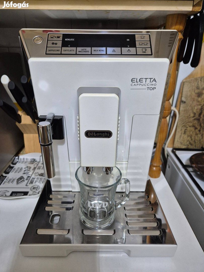 Delonghi Eletta Cappuccino Top automata kávéfőző kávégép ingyen futár