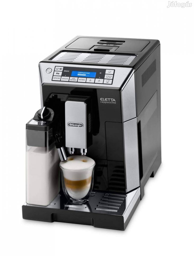 Delonghi Eletta Cappuccino Top darálós kávéfőző eladó garanciával