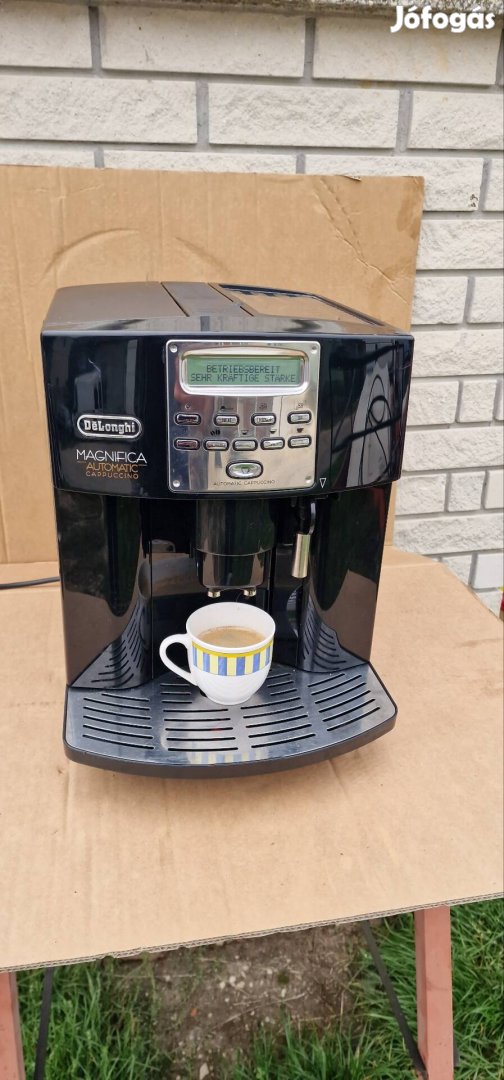 Delonghi Magnifica Automatic Cappuccino újszerű darálós kávéfőző 