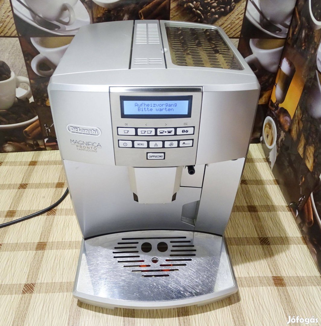 Delonghi Magnifica Pronto Cappuccino automata kávégép kávéfőző