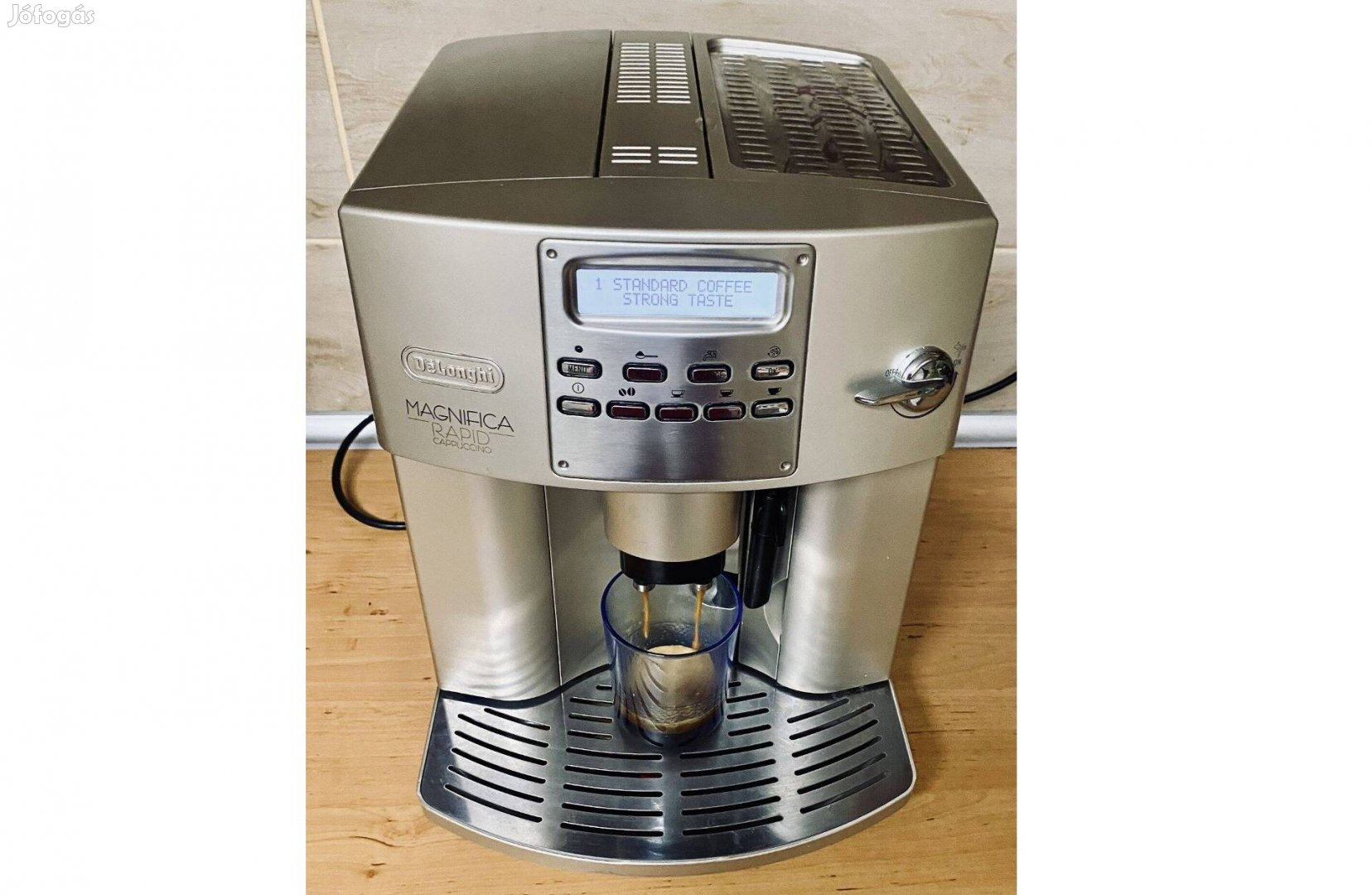 Delonghi Magnifica Rapid Cappuccino felújított automata kávégép gar