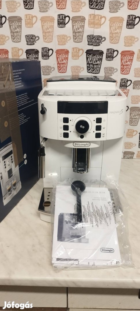 Delonghi Magnifica S Automata kávégép Fehér színű dobozában