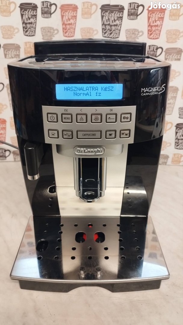 Delonghi Magnifica S Cappuccino Magyar menűvel 