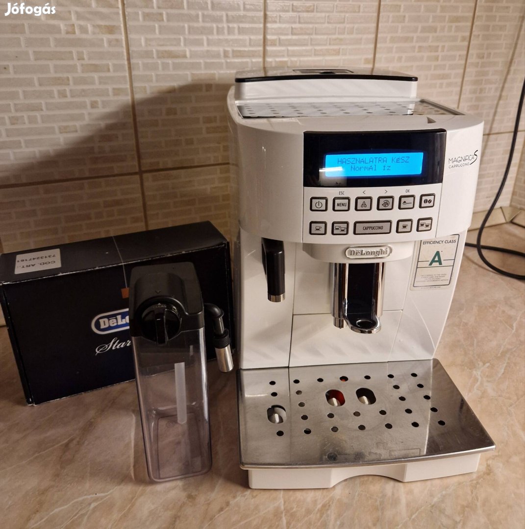 Delonghi Magnifica S Cappuccino darálós kávéfőző eladó 