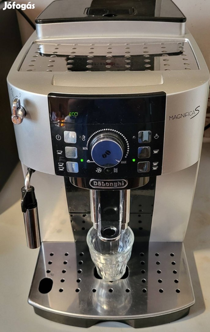 Delonghi Magnifica S ECAM 21.117.SB automata kávégép- ezüst9