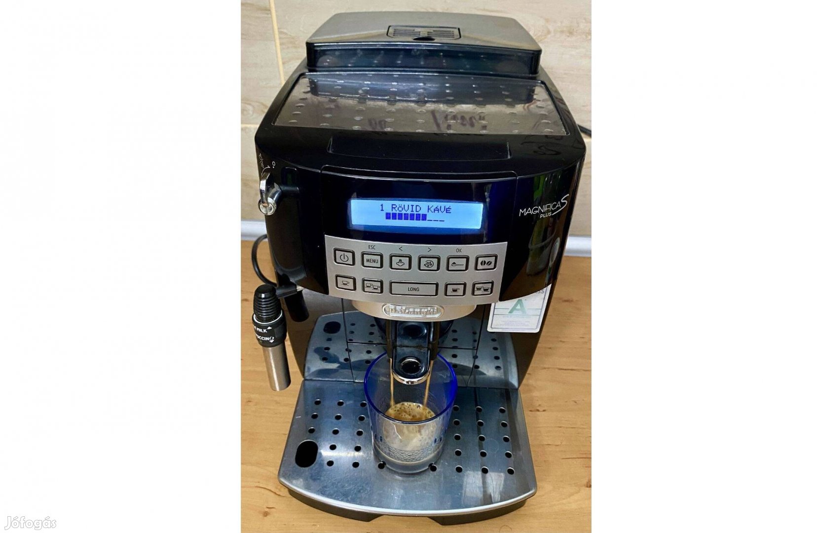 Delonghi Magnifica S Plus automata kávégép kávéfőző felújított, gar