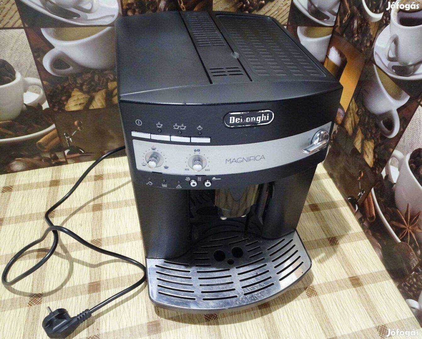 Delonghi Magnifica automata kávégép kávéfőző fekete Hibás