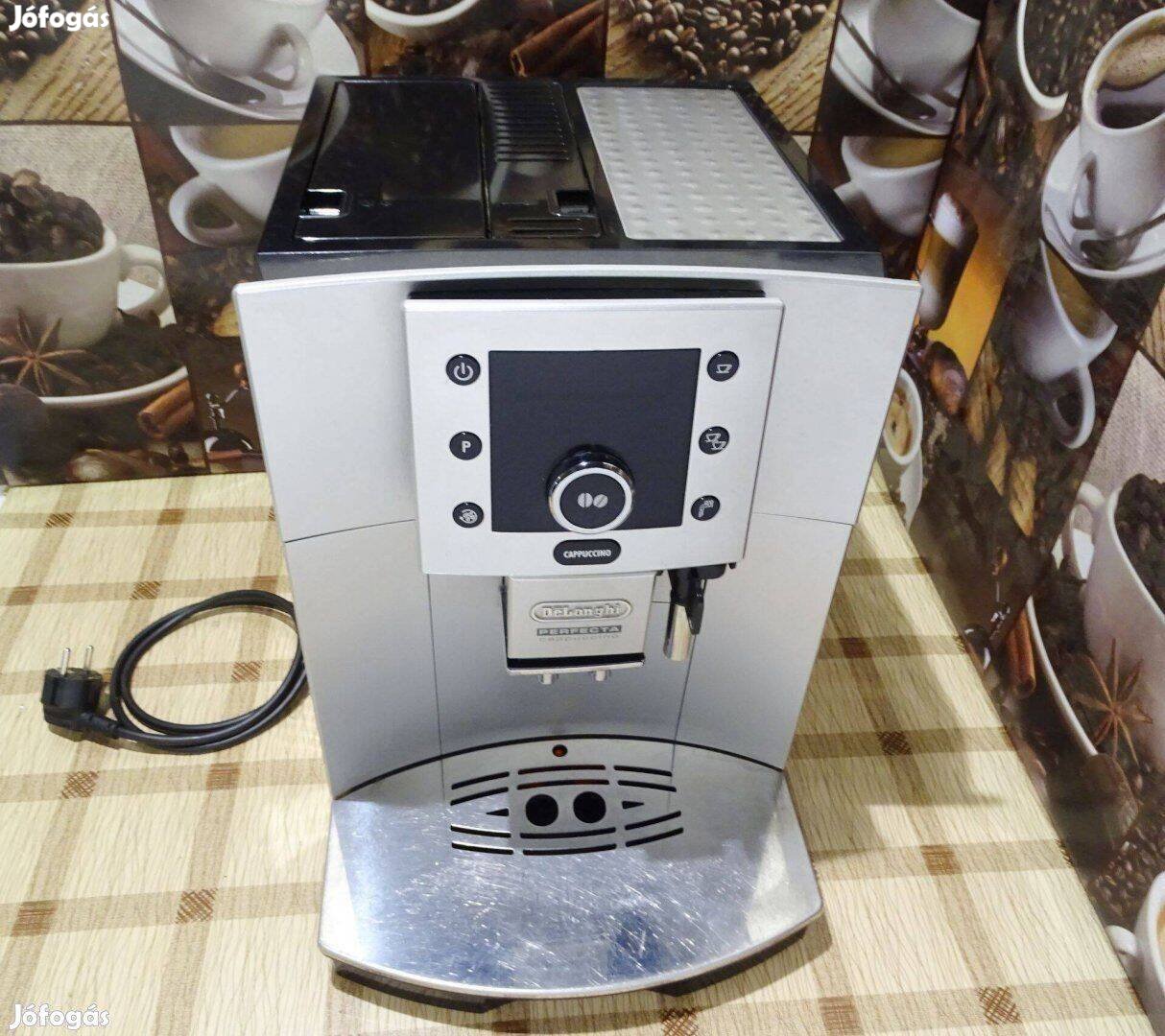 Delonghi Perfecta Cappuccino automata kávégép kávéfőző presszógép