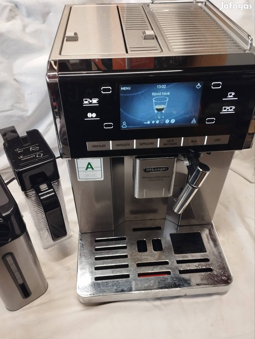 Delonghi Primadonna Cappuccino Esam 6900 full automata kávéfőző