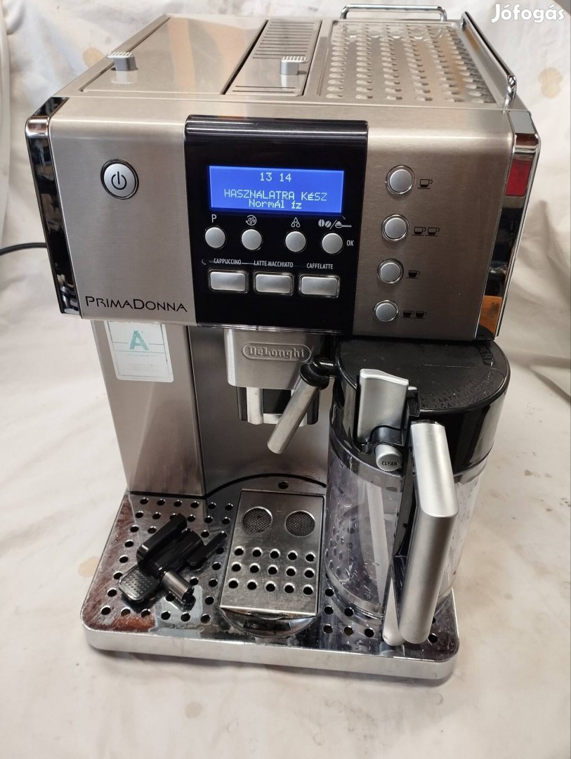 Delonghi Primadonna Cappuccino full automata kávéfőző