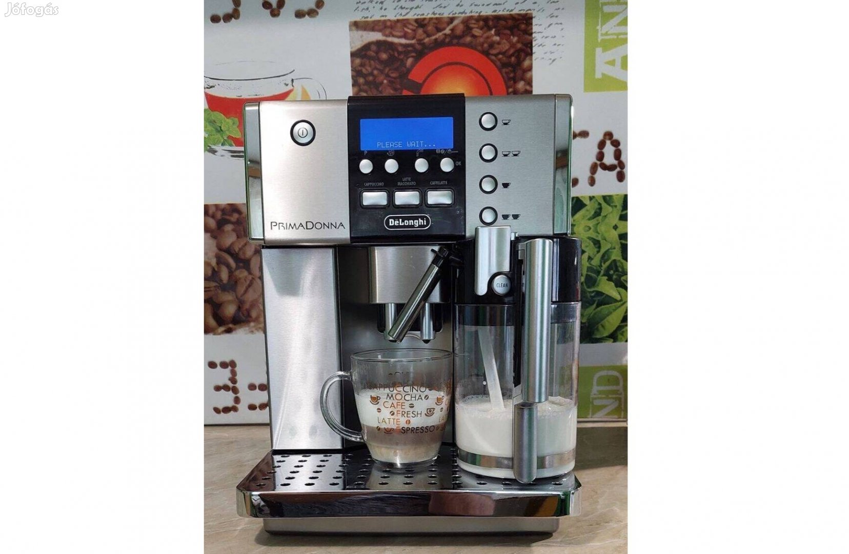 Delonghi Primadonna Cappuccinos Automata kávéfőző
