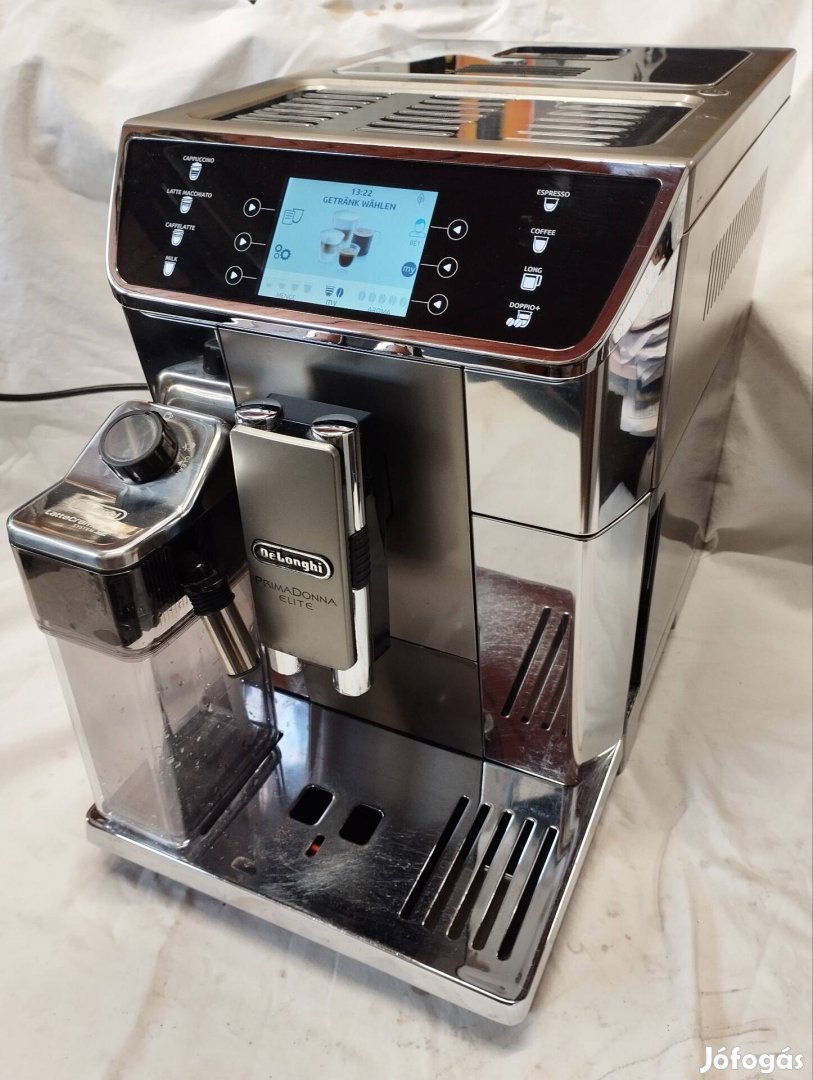 Delonghi Primadonna Elite Cappuccino full automata kávéfőző