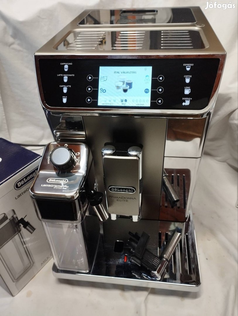 Delonghi Primadonna Elite Ecam 650 55 full automata kávéfőző