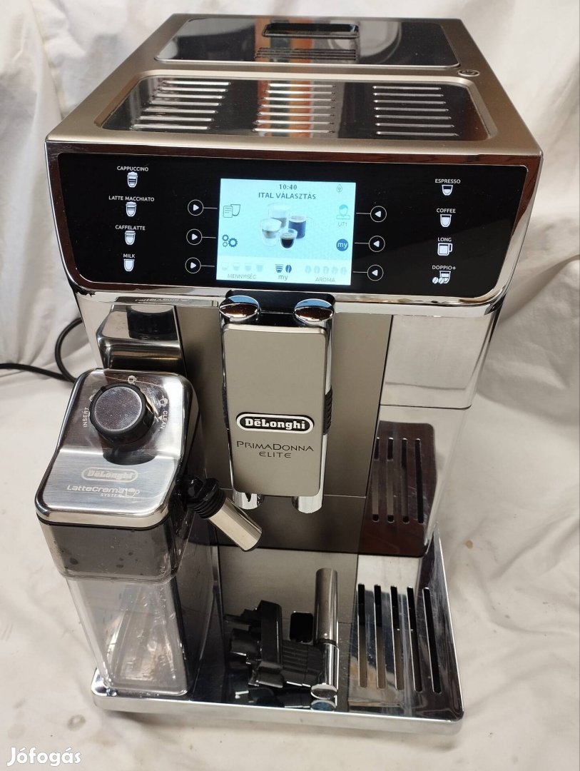 Delonghi Primadonna Elite Ecam 650 55 full automata kávéfőző