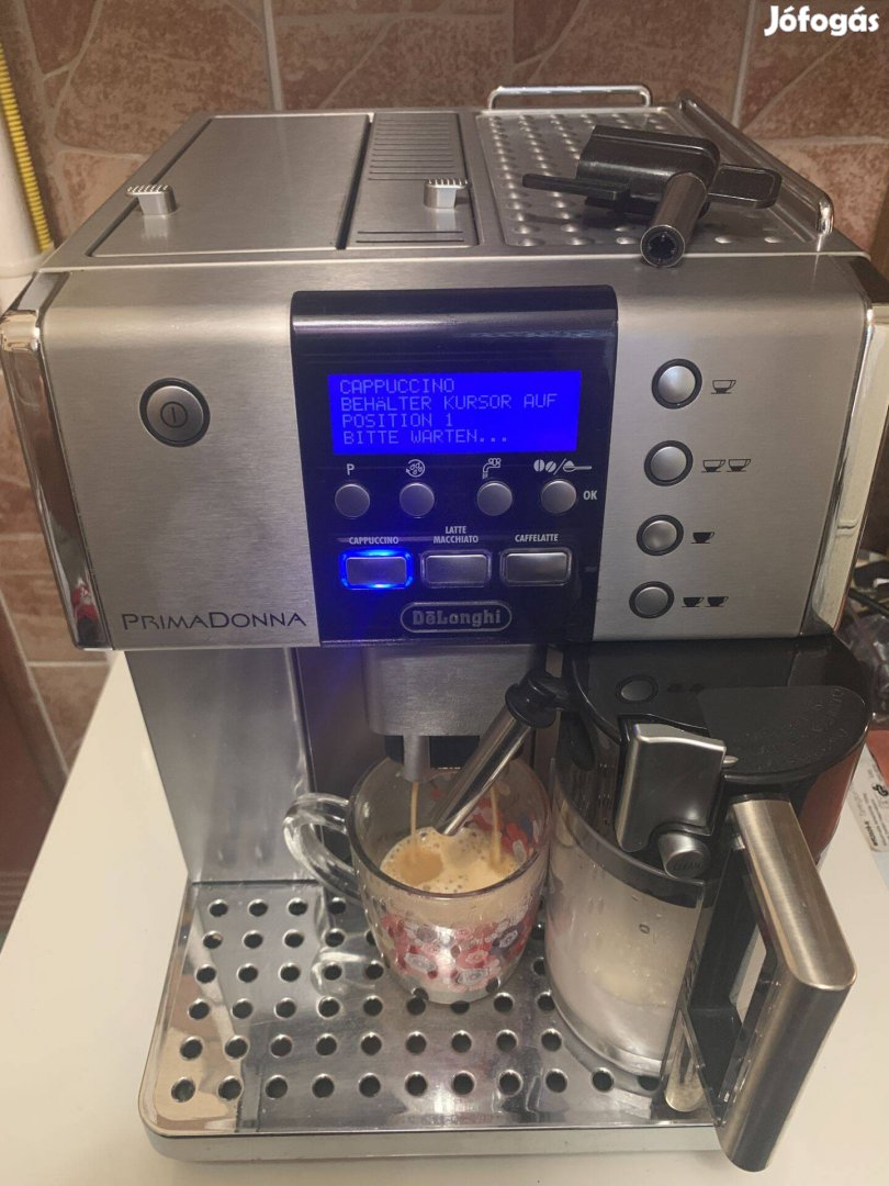 Delonghi Primadonna Esam 6600 kávéfőző eladó !