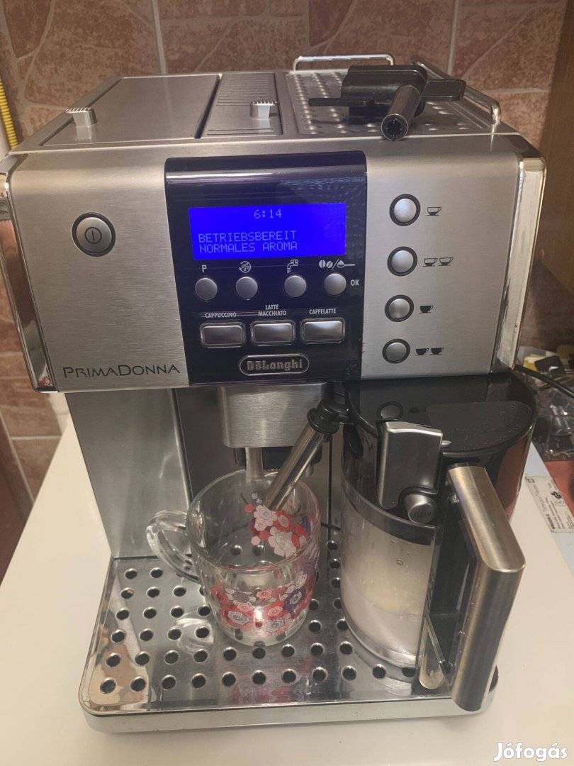 Delonghi Primadonna Esam 6600 kávéfőző eladó !