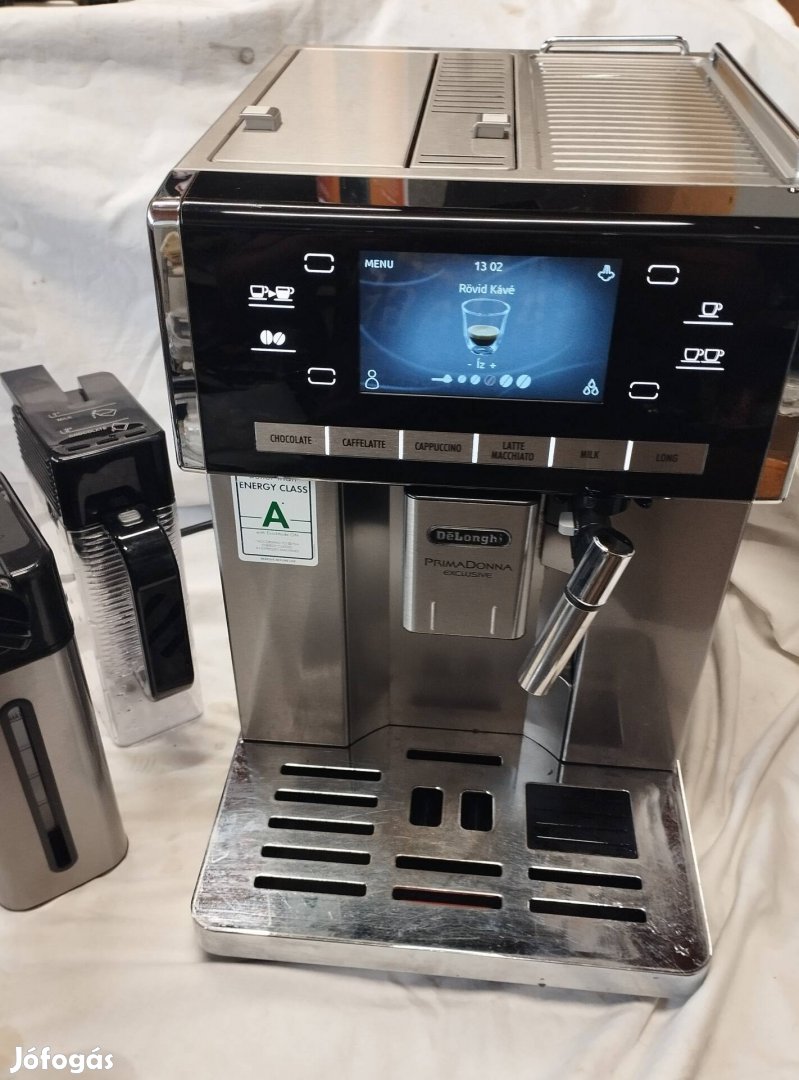 Delonghi Primadonna Exclusive Esam 6900 Full automata kávéfőző