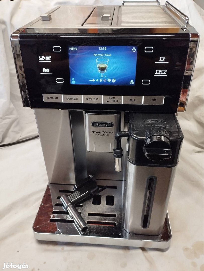 Delonghi Primadonna Exclusive Full automata kávéfőző