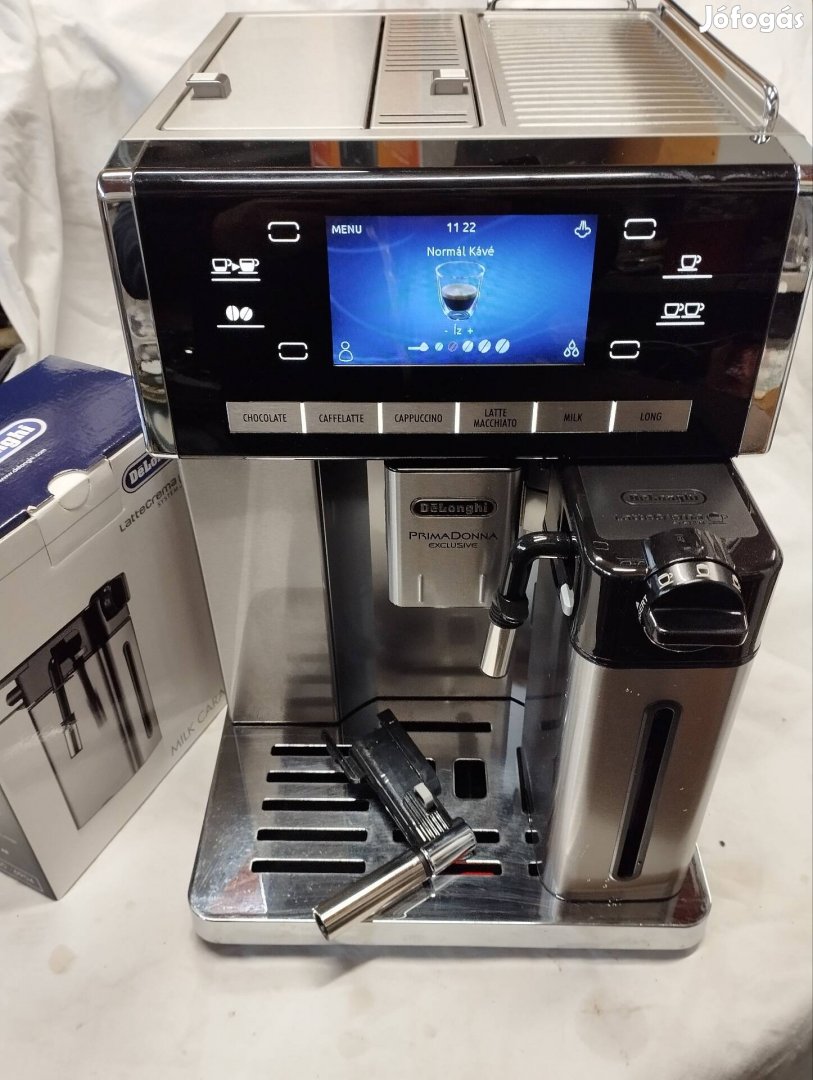 Delonghi Primadonna Exclusive full automata kávéfőző