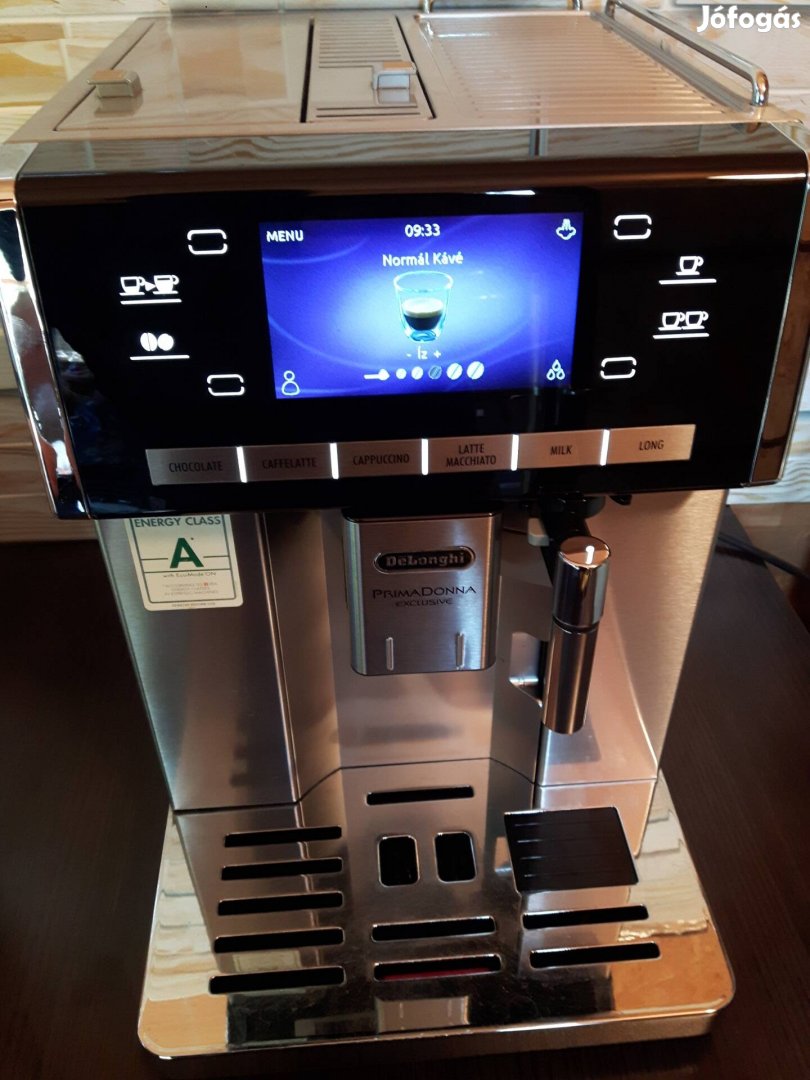 Delonghi Primadonna Exclusive full automata kávéfőző