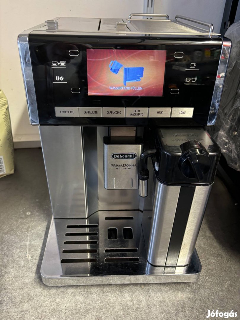 Delonghi Primadonna Exclusive kávéfőző, kávégép