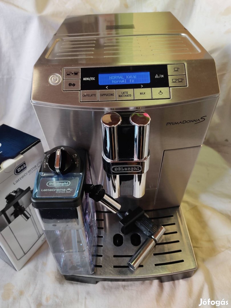 Delonghi Primadonna S Cappuccino full automata kávéfőző