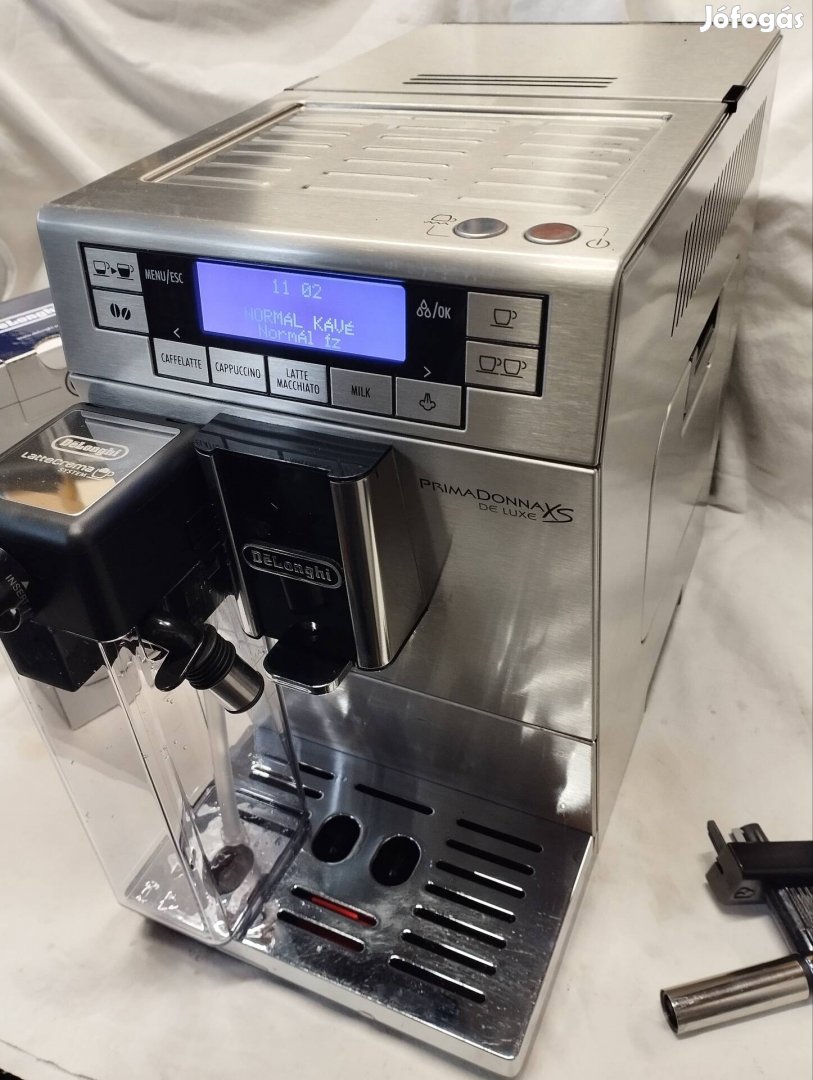 Delonghi Primadonna Xs Deluxe Cappuccino full automata kávéfőző