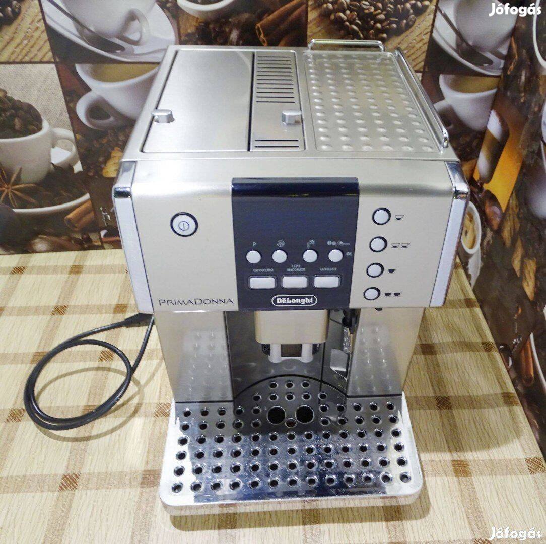 Delonghi Primadonna automata kávégép kávéfőző presszógép