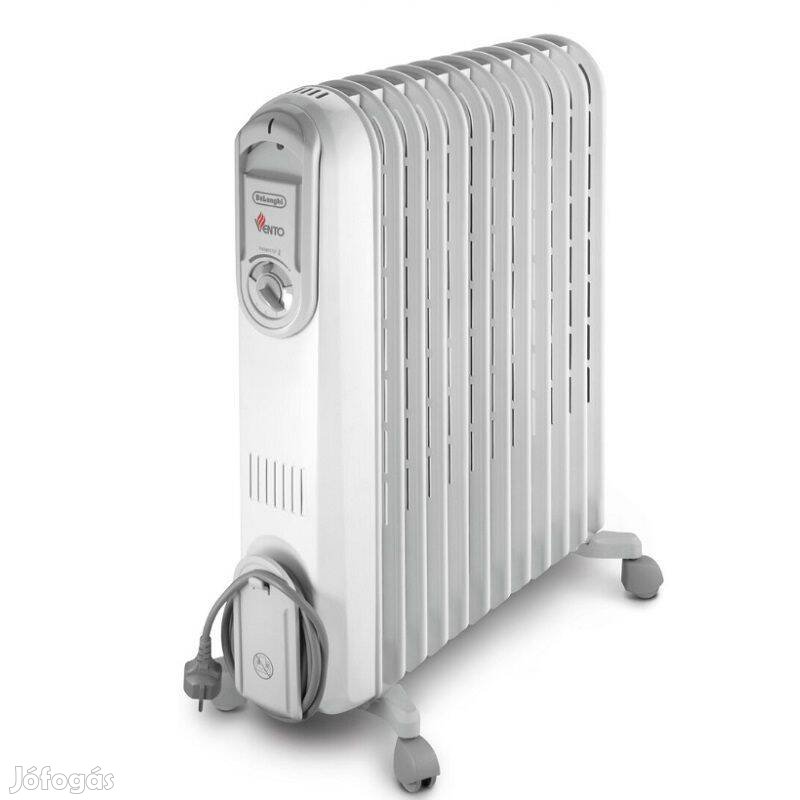 Delonghi Vento elektromos olajradiátor, 2500W - fehér (V551225)