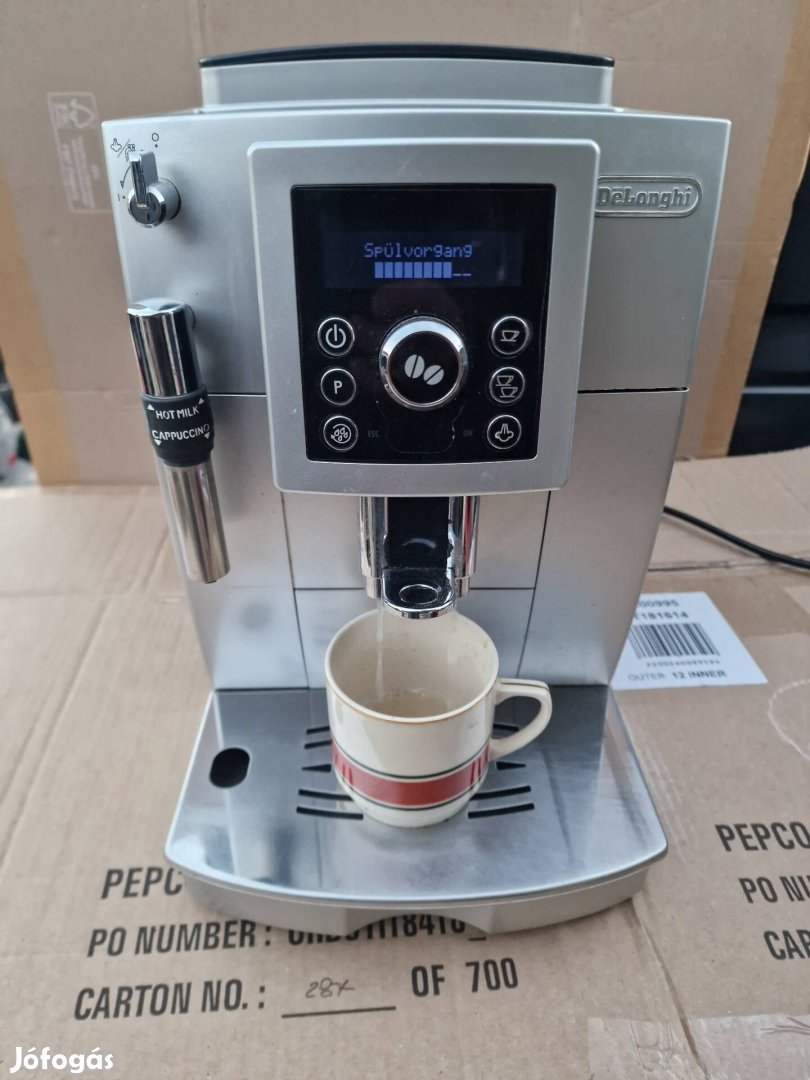 Delonghi automata darálós kávéfőző 