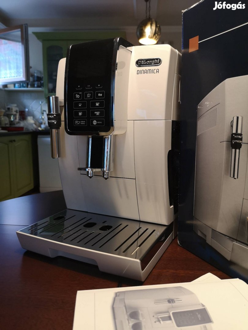 Delonghi automata kávéfőző gép érvényes garanciával 