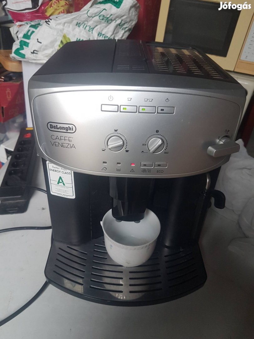 Delonghi darálós kávéfőző eladó.