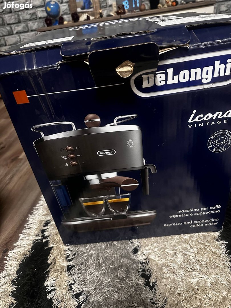 Delonghi márkájú új kávéfőző