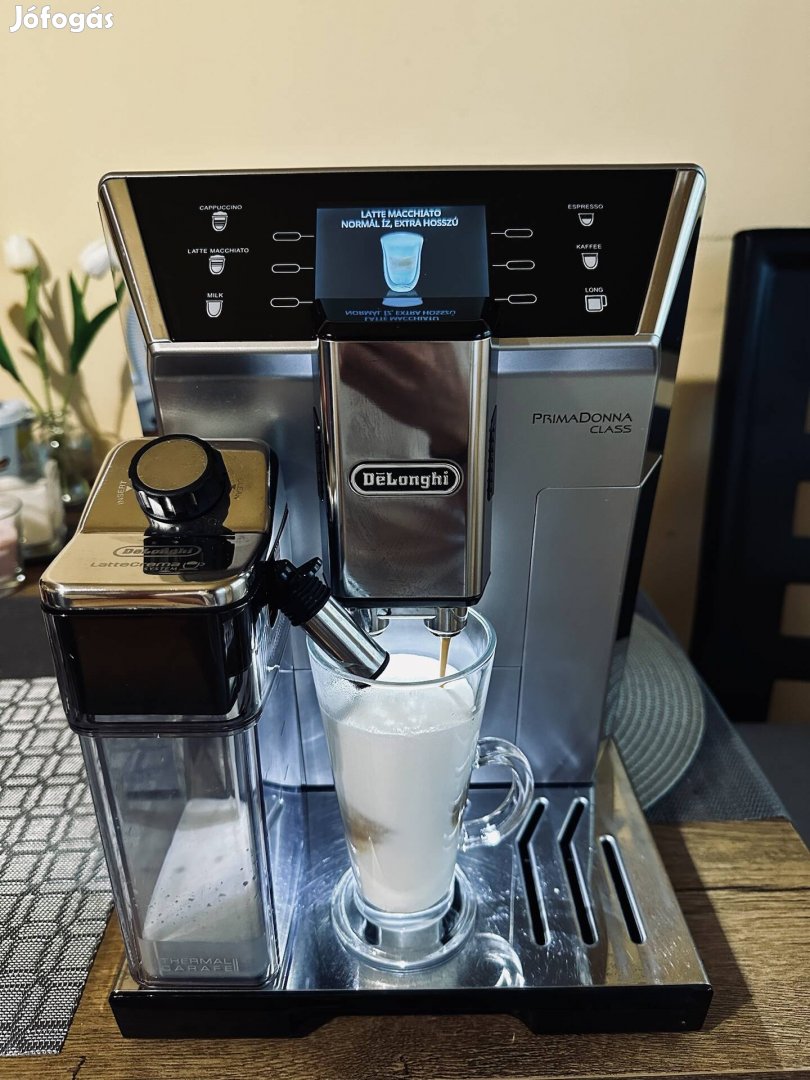 Delonghi primadonna class automata kávégép eladó 