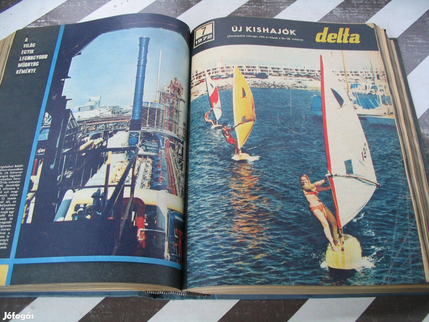 Delta 1972 -es újságok bőrkötésben összegyűjtve eladók