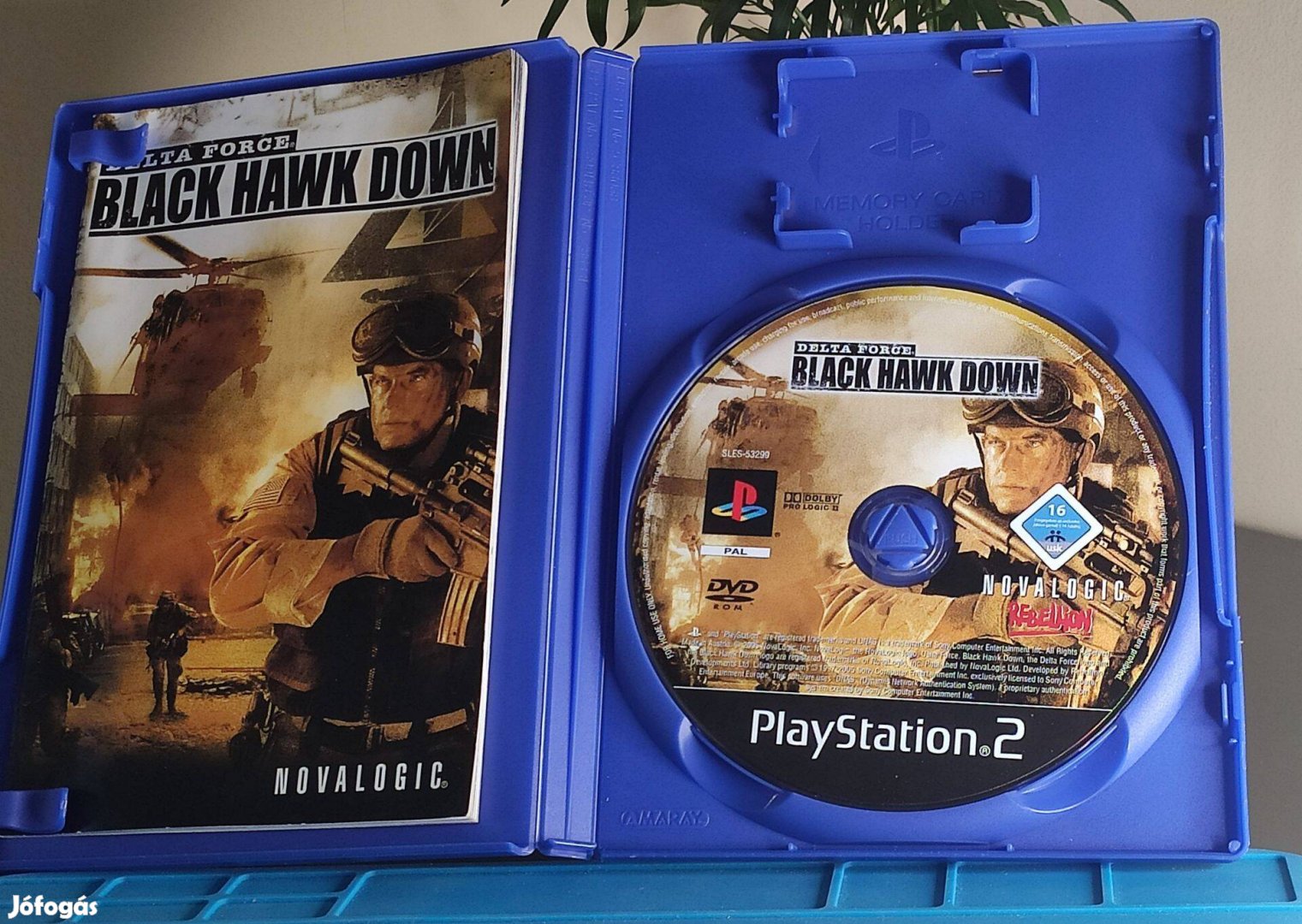 Delta Force Black Hawk Down Playstation 2 (Ps2) játék