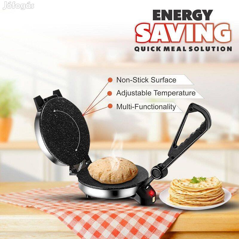 Delta Tortilla sütő, 900W - rozsdamentes acél (4635870)