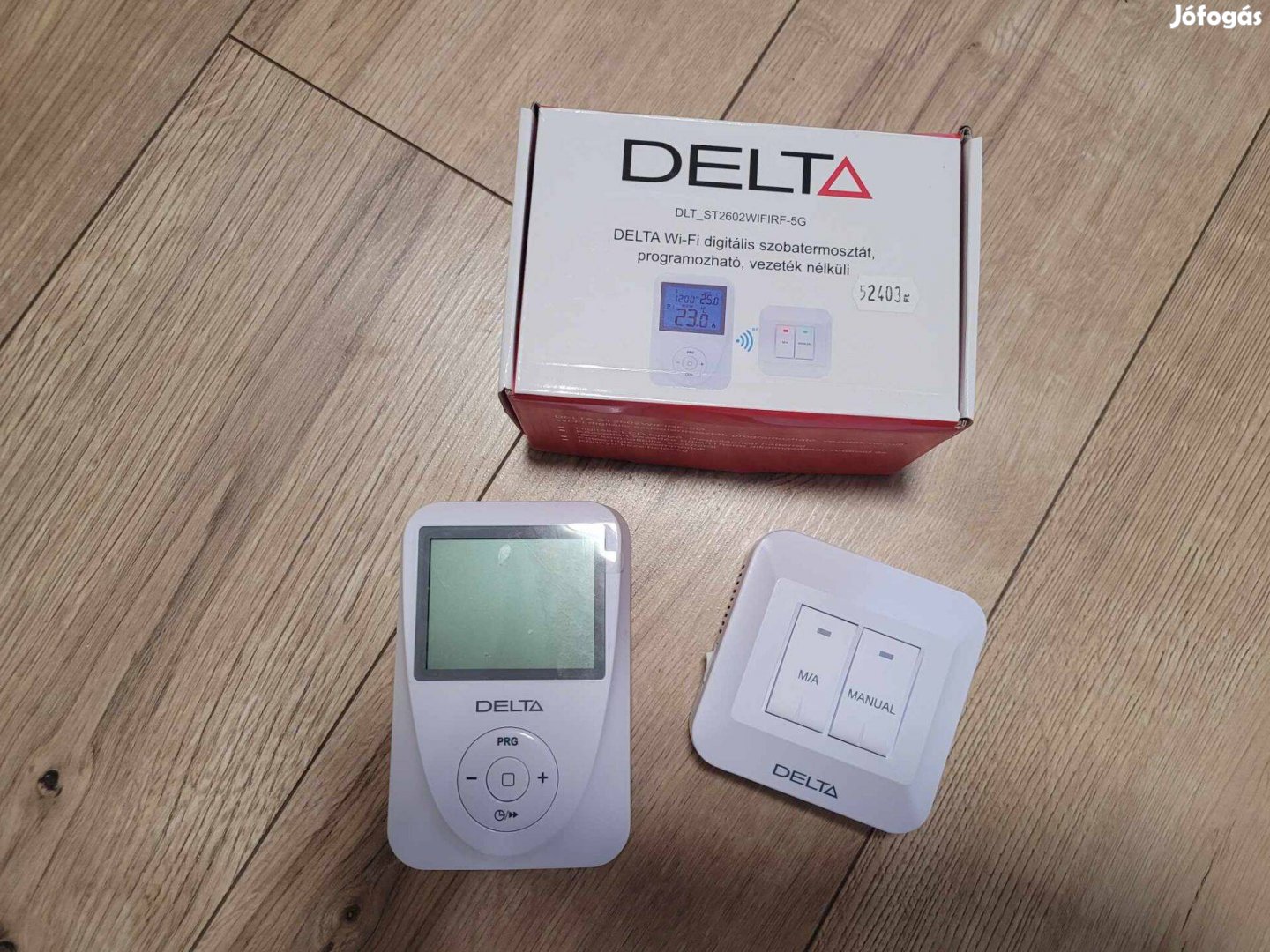 Delta digitális vezeték nélküli wifis szobatermosztát