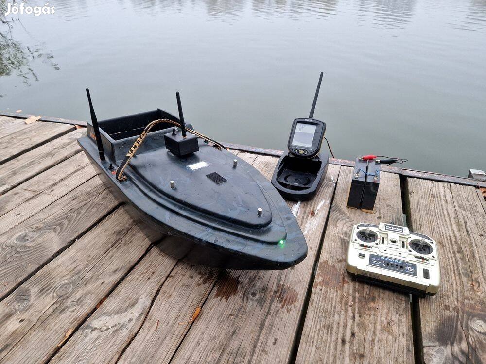 Delta etetőhajó + Humminbird Smarcast halradar