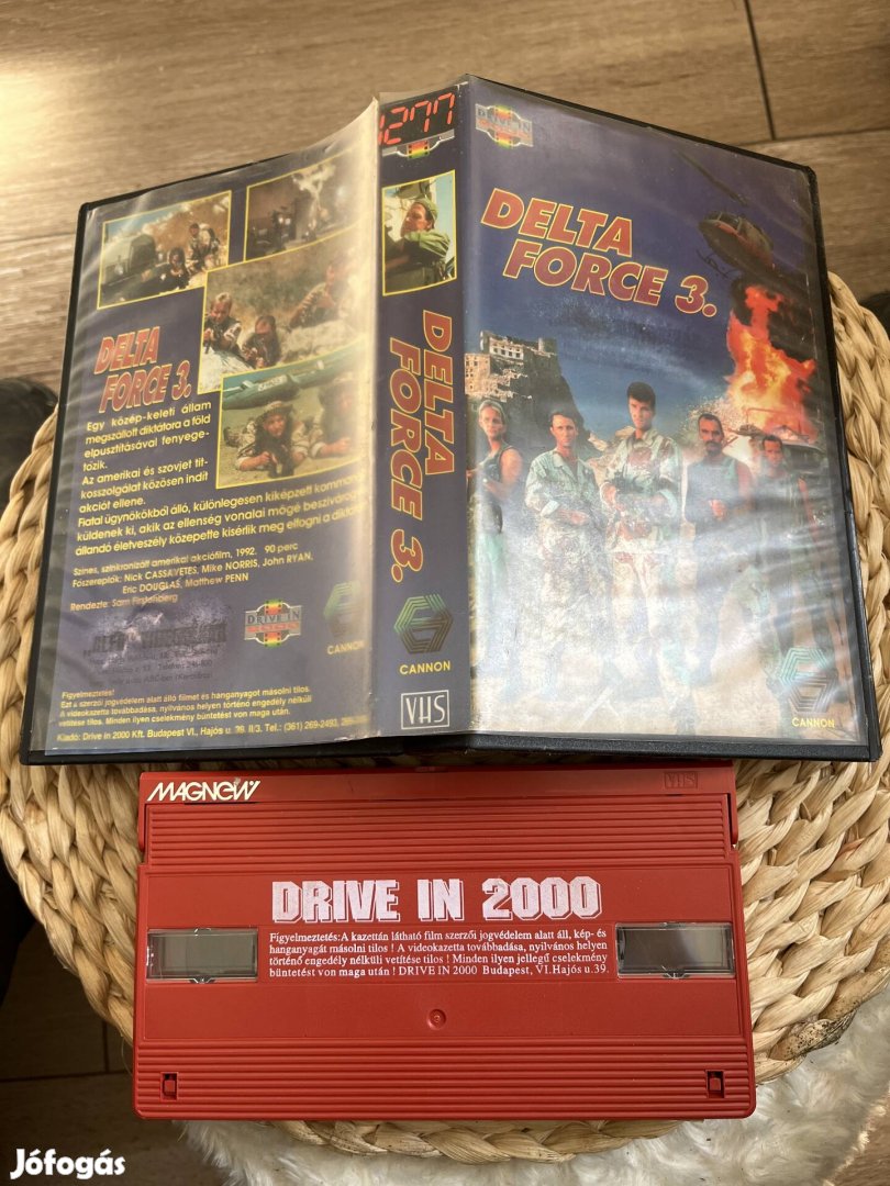 Delta force 3 vhs