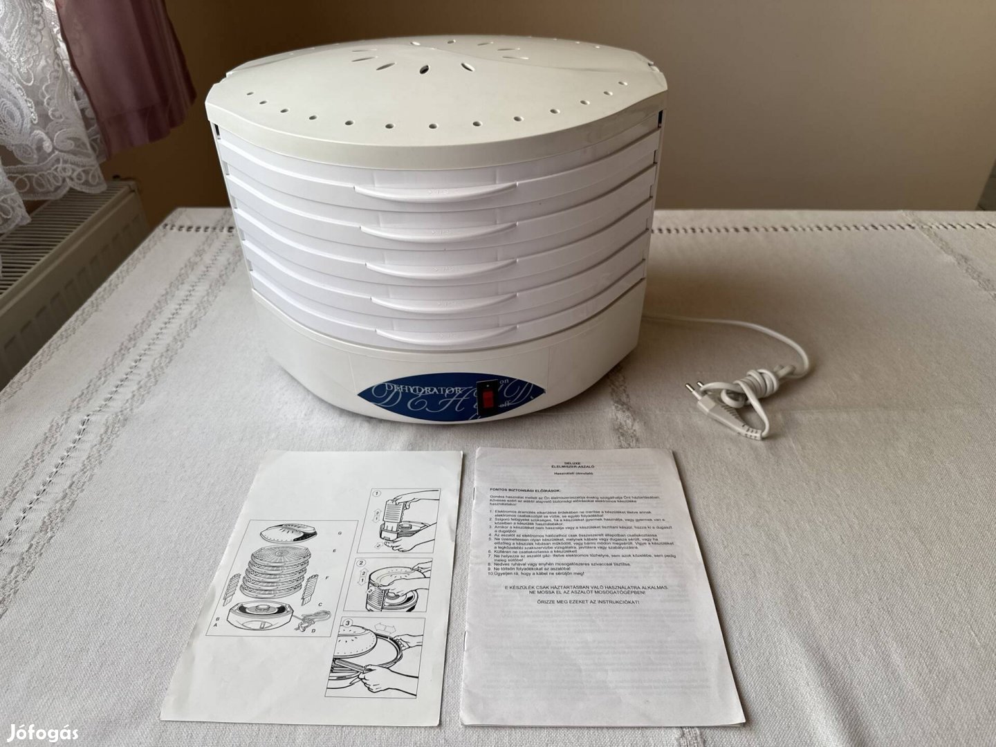 Deluxe gyümölcsaszaló - zöldségaszaló - élelmiszeraszaló 250W