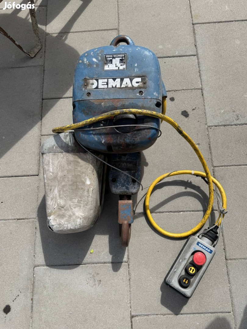 Demag 1000kg láncos emelő csörlő