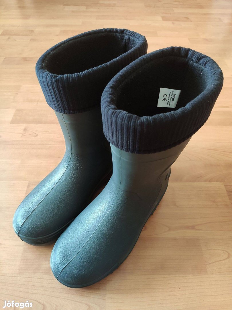 Demar magasszárú zöld EVA csizma