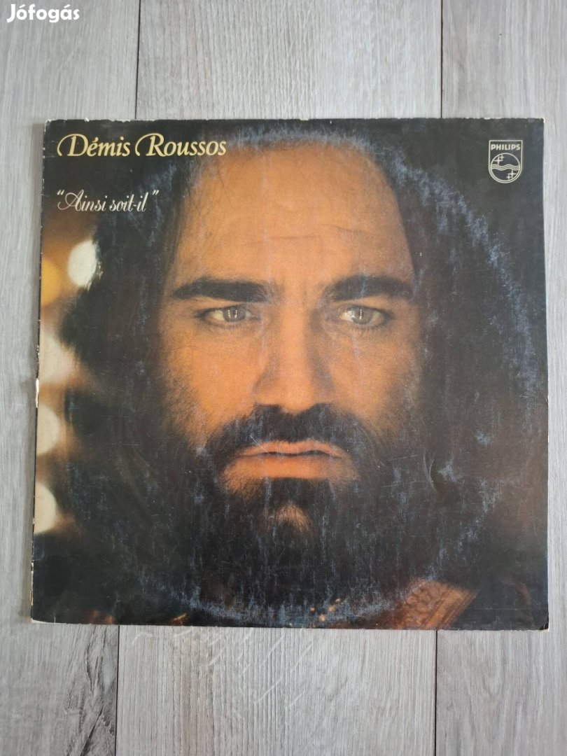 Demis Roussos Ainsi soit-it bakelit lemez