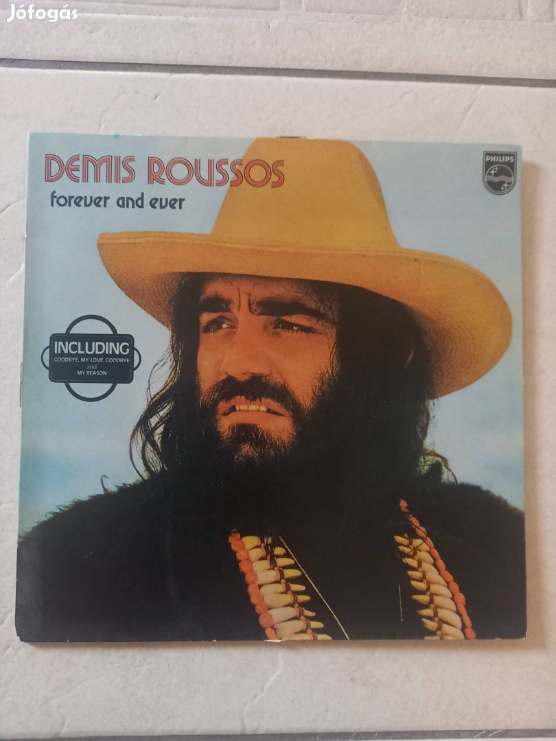 Demis Roussos Forever and ever bakelit lemez